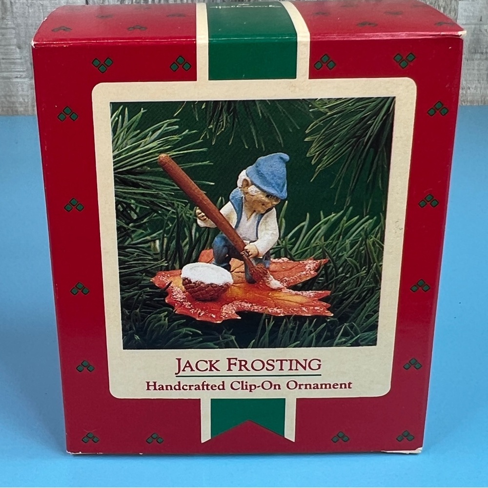 Hallmark Keepsake Ornament Jack Frosting Handcrafted Clip-On Ornament